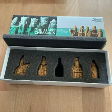 루이스 체스 부품 4개 세트 대영 박물관