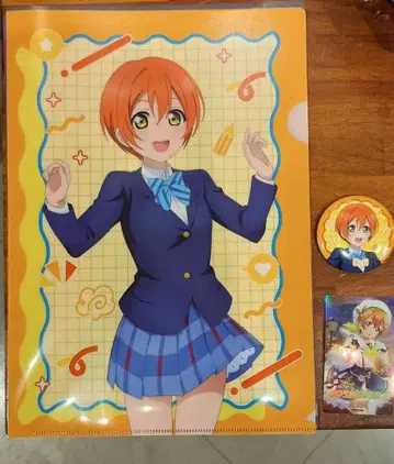 러브 라이브! POP UP STORE 굿즈 세트 호시조라 린