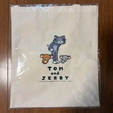 톰과 제리 해피 복권 토트백