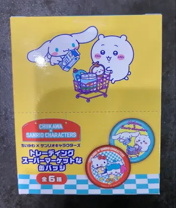 치이카와 SANRIO 캐릭터 배지 세트 총 6종