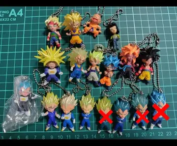 드래곤볼 피규어 키링