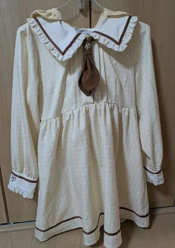 폼폼푸딩 유메텐보 산리오 콜라보 원피스 3L 사이즈