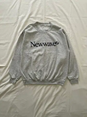 캬바레 포바르 NEWWAVE 크루넥 애쉬 L