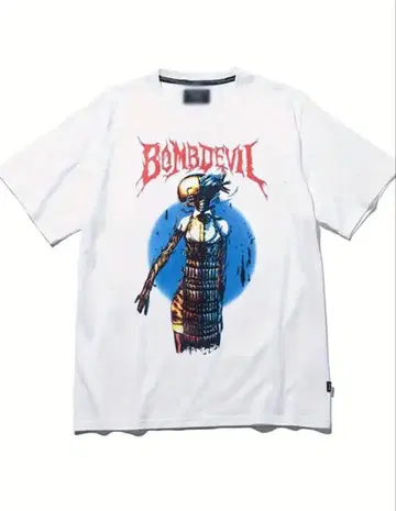 체인소 맨 영화 BOMBDIVAL 그래픽T셔츠 블랙