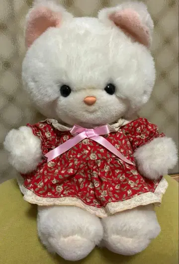 요시토쿠 봉제인형 크리미 고양이