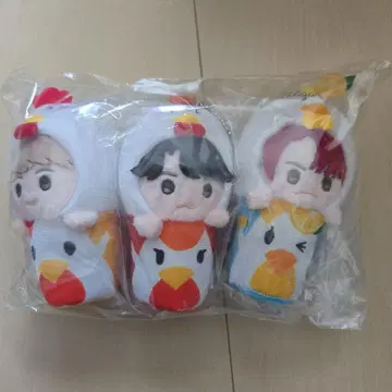 미세스 그린애플 로손 카라아게쿤 봉제 인형 키체인