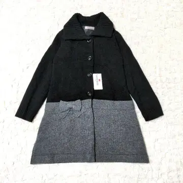 미사용 [ GALLERY VISCONTI ] 울 롱 코트 니트 L