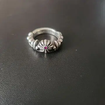 A&G 크로스 반지 오더 루비 포함 15호