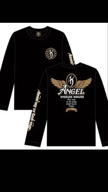 히무로 쿄스케 ANGEL 롱 T셔츠