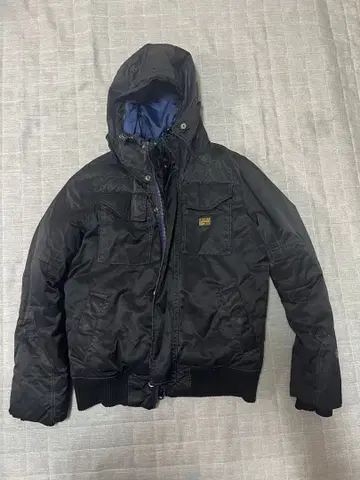 지스타 로우 블랙 자켓 S 사이즈