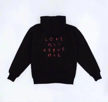 후지이 카제 LASA 후드티 S 사이즈