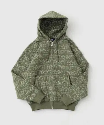 BoTT 지퍼 후드티 올리브 XL 새상품 미사용 zip hoodie