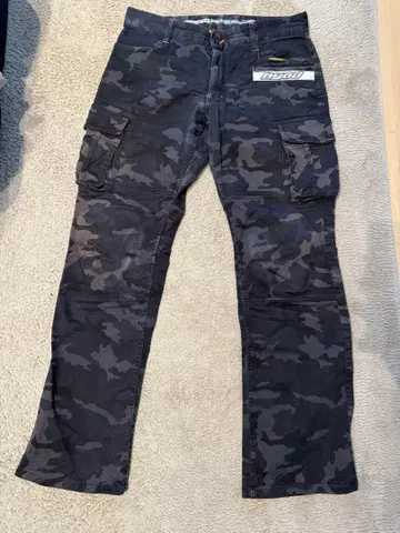 HYOD 카모플라쥬 카고 팬츠 바이크