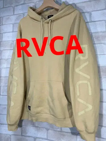 [ RVCA ] 루카 빅 로고 풀오버 후드티 속기모 오버 사이즈