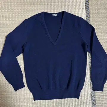 SAINT JAMES 세인트 제임스 V넥 니트 프랑스제