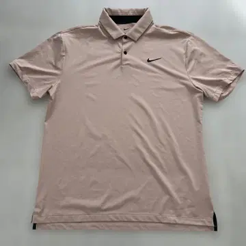 나이키 흡한속건 피케 셔츠 핑크