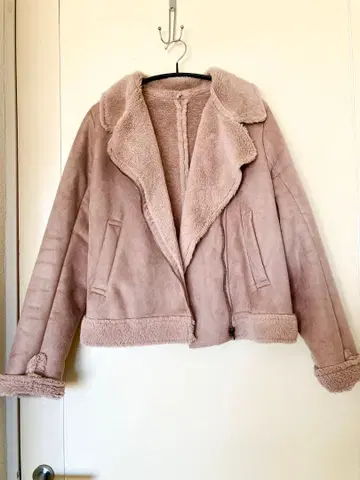 라이더스풍 코트 무스탕 아우터 자켓