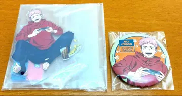 주술회전 세가 럭키 쿠지 이타도리 유우지 캔뱃지 아크릴 스탠드