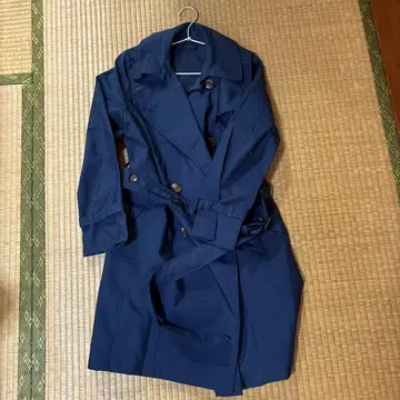 ROPE 네이비 트렌치코트