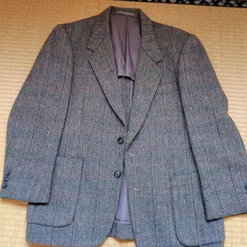 UNI CROSS 스트라이프 테일러드 자켓