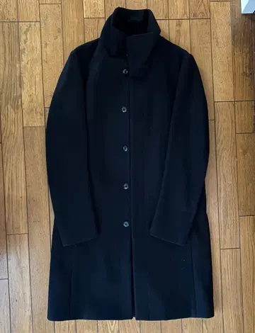 ATTACHMENT 멜톤 스탠드 카라 코트