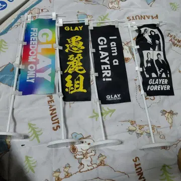 GLAY 미니 플래그 4종 세트