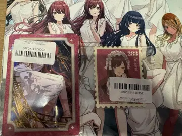 샤니마스 FAM 복권 오사키 아마나 트레이딩 카드 스티커 2