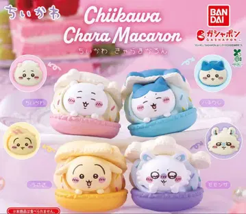 치이카와 (먼작귀) 캐릭터 마카롱 4종 컴플리트 세트