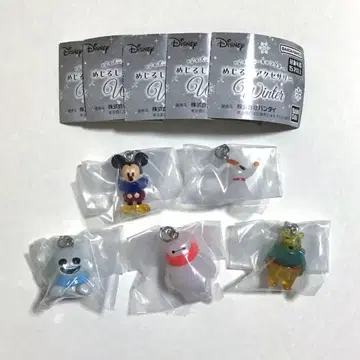 디즈니 메지루시 액세서리 winter 전 5종 컴플리트 세트