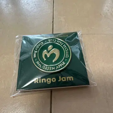 GREEN APPLE Ringo Jam 핀 배지