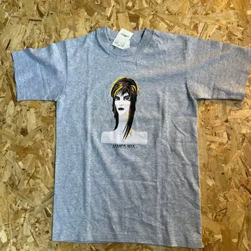 ANNASUI 빈티지 아트 프린트 T셔츠 XS 그레이