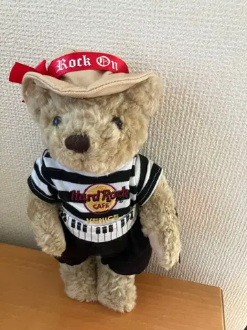 Hard Rock Cafe 봉제 인형 베어 이탈리아 베네치아