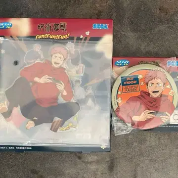 주술회전 아크릴 스탠드 캔뱃지 세가 럭키 쿠지 Fun!Fun!Fun!