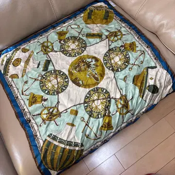 [ 미사용 ] manipuri 실크 100% 스카프