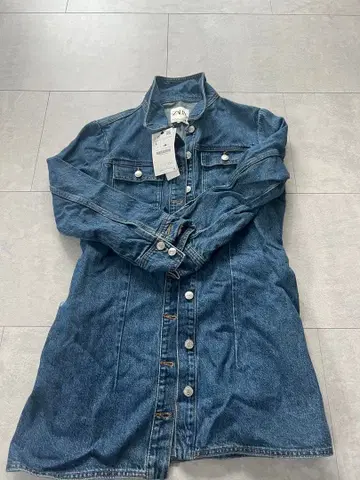 ZARA 데님 원피스 L 사이즈