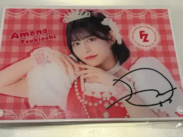 츠키아시 아마네 아크릴 사진 패널 스키쿠지 FRUITS ZIPPER