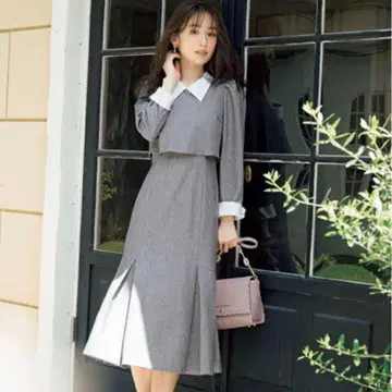 레이어드 스타일 옷깃 원피스 JILL by JILL STUART