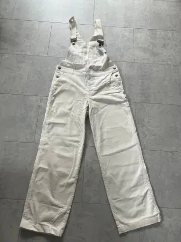 화이트 코듀로이 살로펫