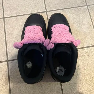 로프 에어포스 블랙, 핑크