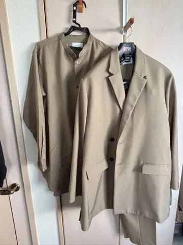 MB 스탠다드 롱 자켓 M 사이즈 셋업 셔츠 포함