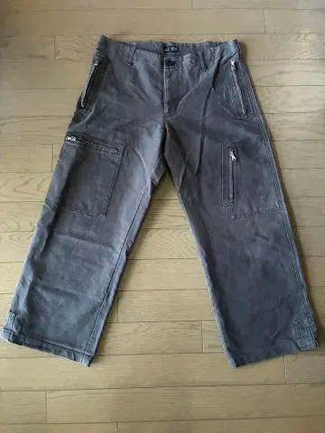 ARMANI JEANS 아르마니진스 코튼 와이드 팬츠 이탈리아제