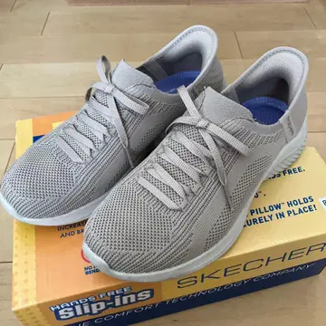 SKECHERS Slip-Ins 그레이 베이지 스니커즈