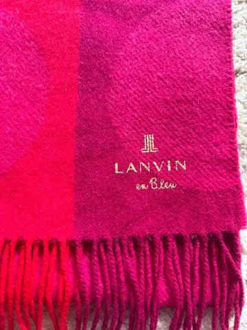 LANVAN en Bleu 머플러