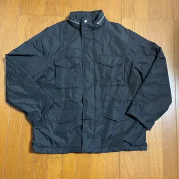 새상품급! GU 지유 간이 후드 부착 충전솜 나일론 자켓