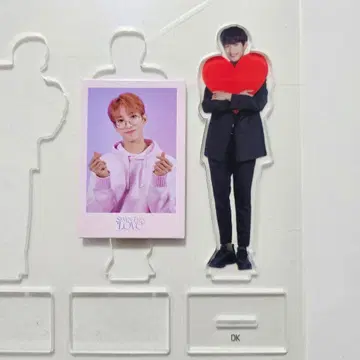 SVT 2018 서울 콘 아크릴 스탠드 + LOVE 캔뱃지 DK