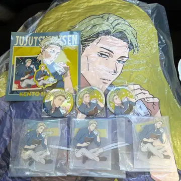 주술회전 세가 럭키 쿠지 나나미 켄토 캔뱃지 쿠션 아크릴 스탠드