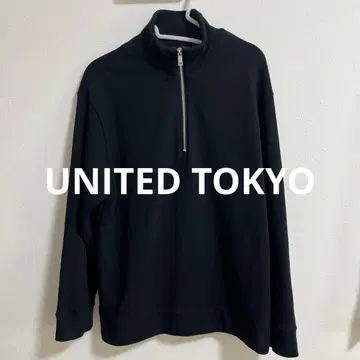 UNITED TOKYO 맨투맨 하프 지퍼