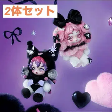 팝마트 스컬팬더 쿠로미 x 마이멜로디 세트