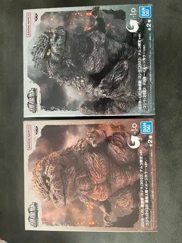 고질라 2023 피규어 2체 세트 namco 한정판