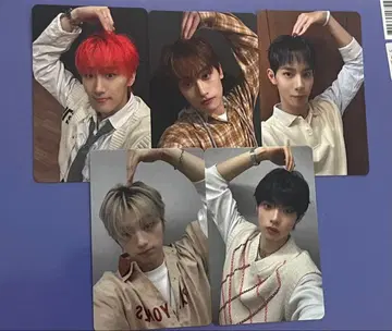 11/22 네컷 4cut fanplee TIOT 트레이딩 카드 세트